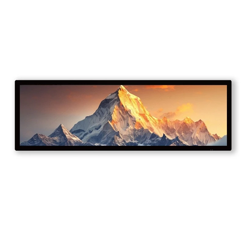 35,5-Zoll-Bardisplay für digitale Beschilderung