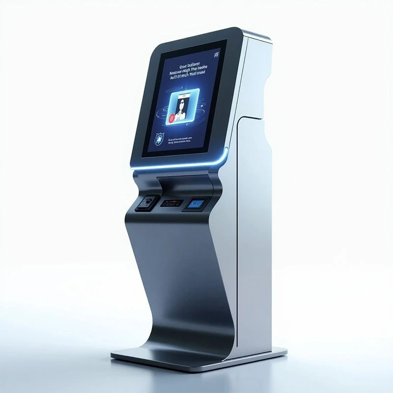 Interaktives Kiosk-Display mit Selbstbedienung-Ticketing